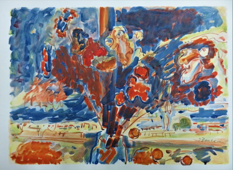 זר פרחים, 1944