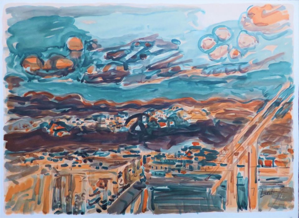 שמיים מעוננים, 1940