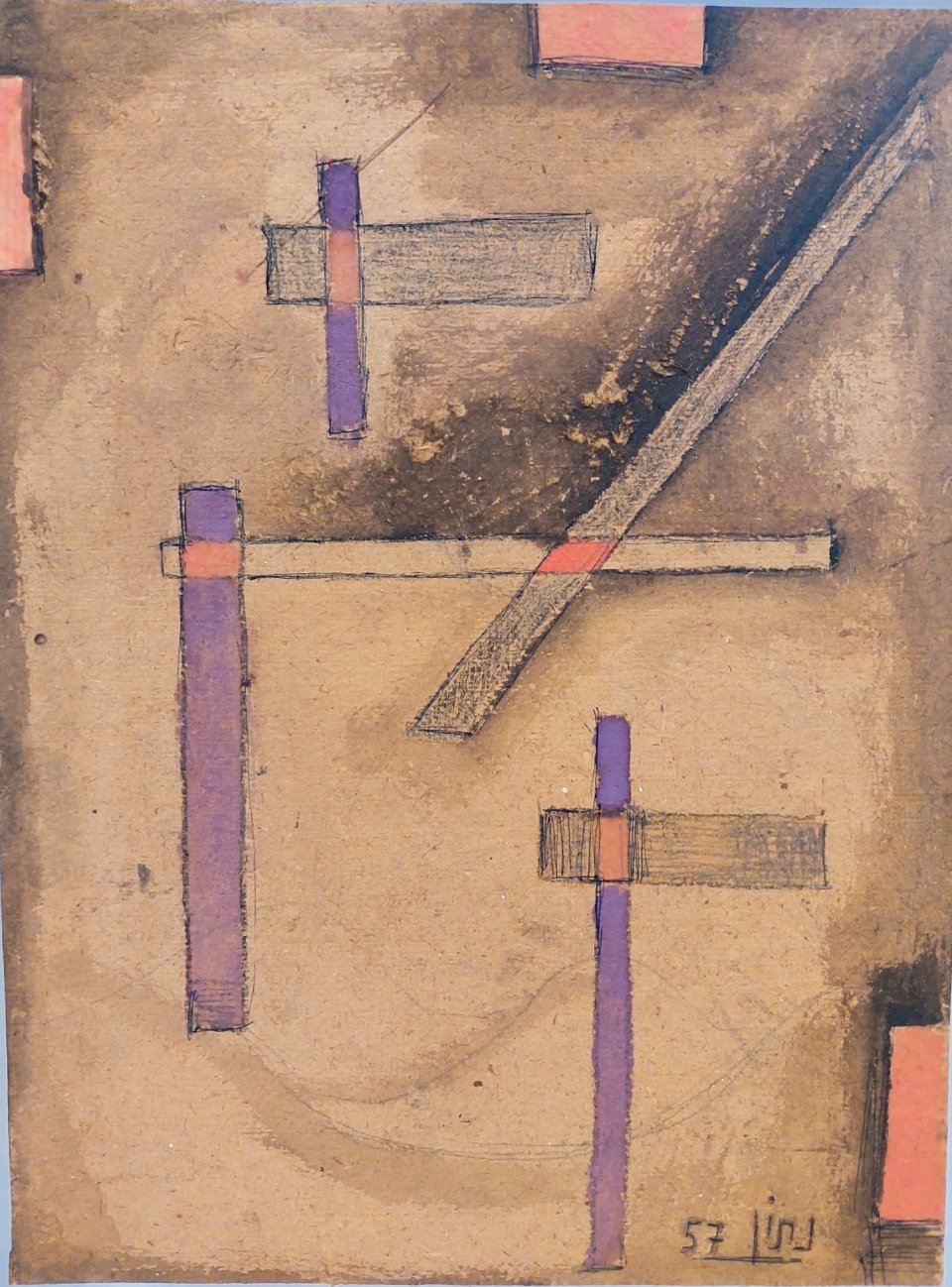 מופשט גיאומטרי, 1957