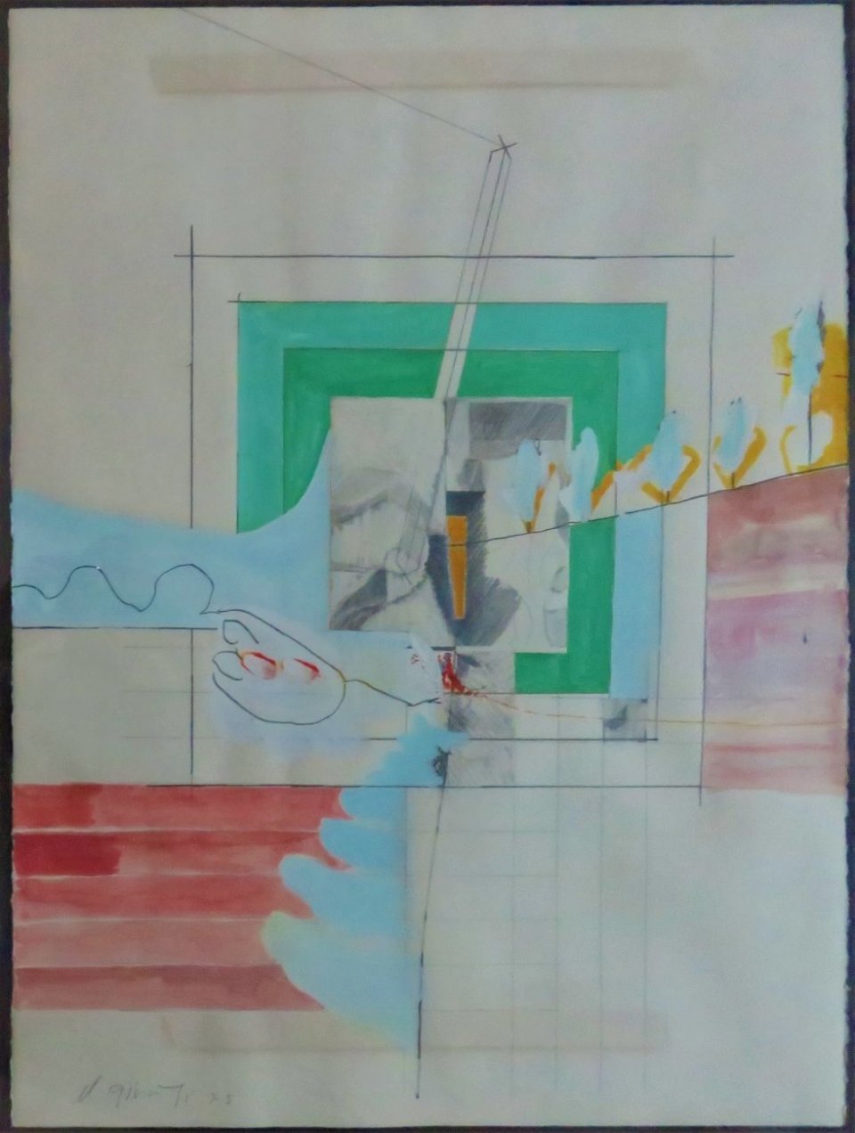 ללא כותרת מופשט, 1975