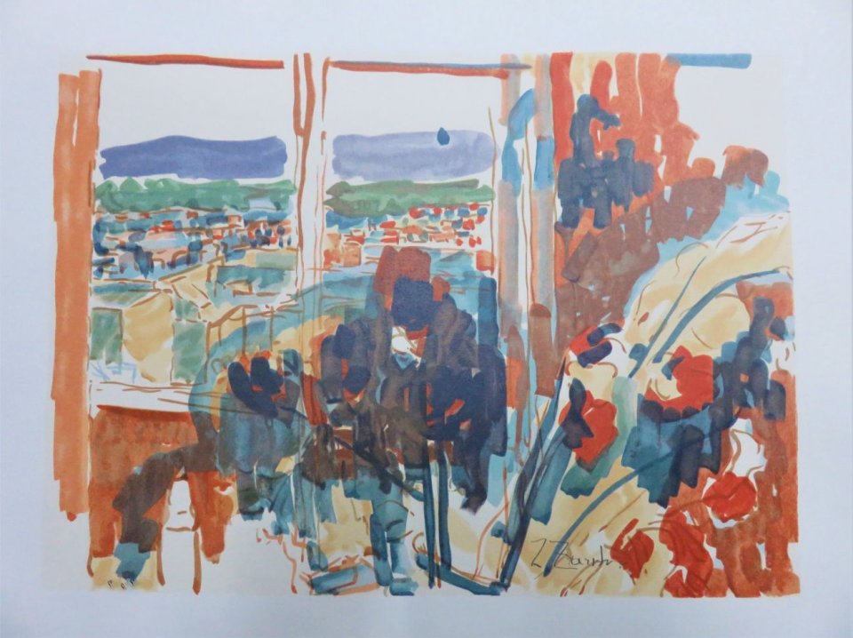 פרחים בנוף, 1940