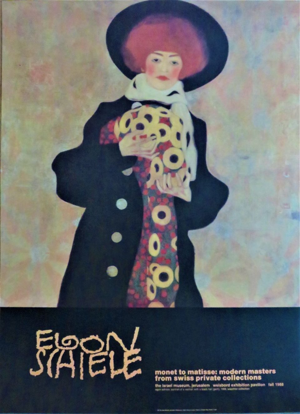 אישה עם כובע שחור, 1909