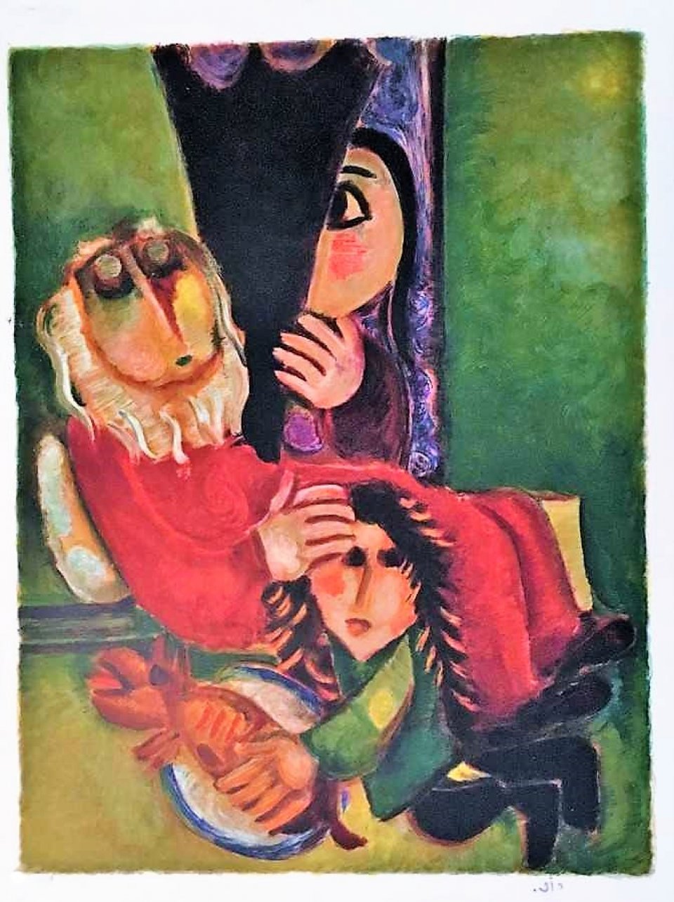 יצחק מברך את יעקב