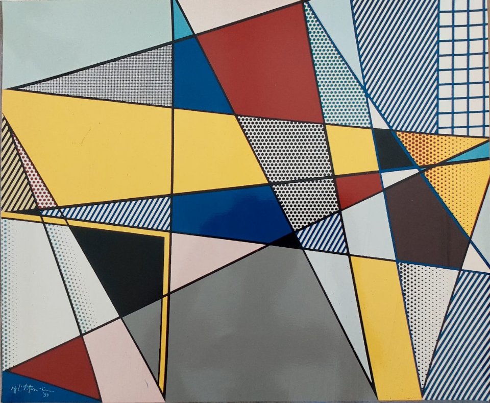 מופשט גיאומטרי, 1989