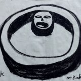 פנים בגלגל - מתווה לפסל