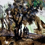 טיול זוגי בחורשה