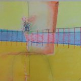 מופשט עם צהוב, 1975