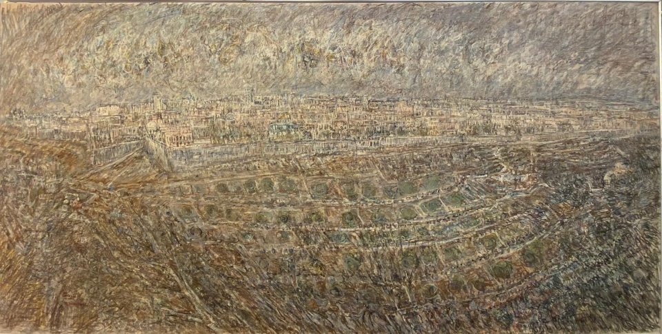 נוף ירושלים - ציור ענק!