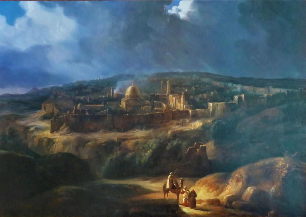 מראה ירושלים, 1825